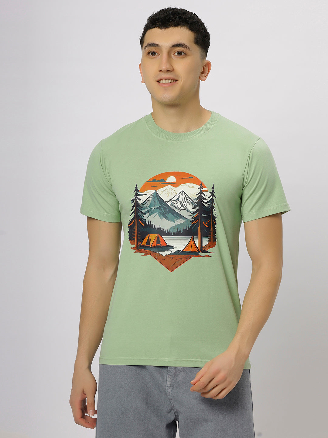 Pista Supima Printed T-Shirt
