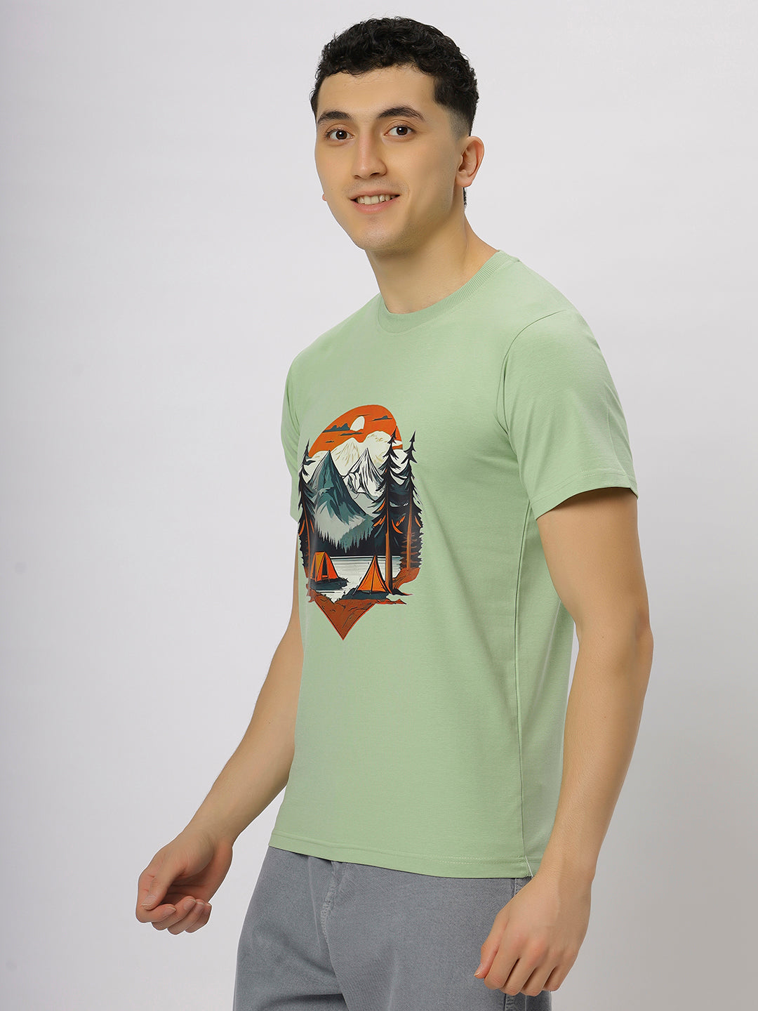 Pista Supima Printed T-Shirt