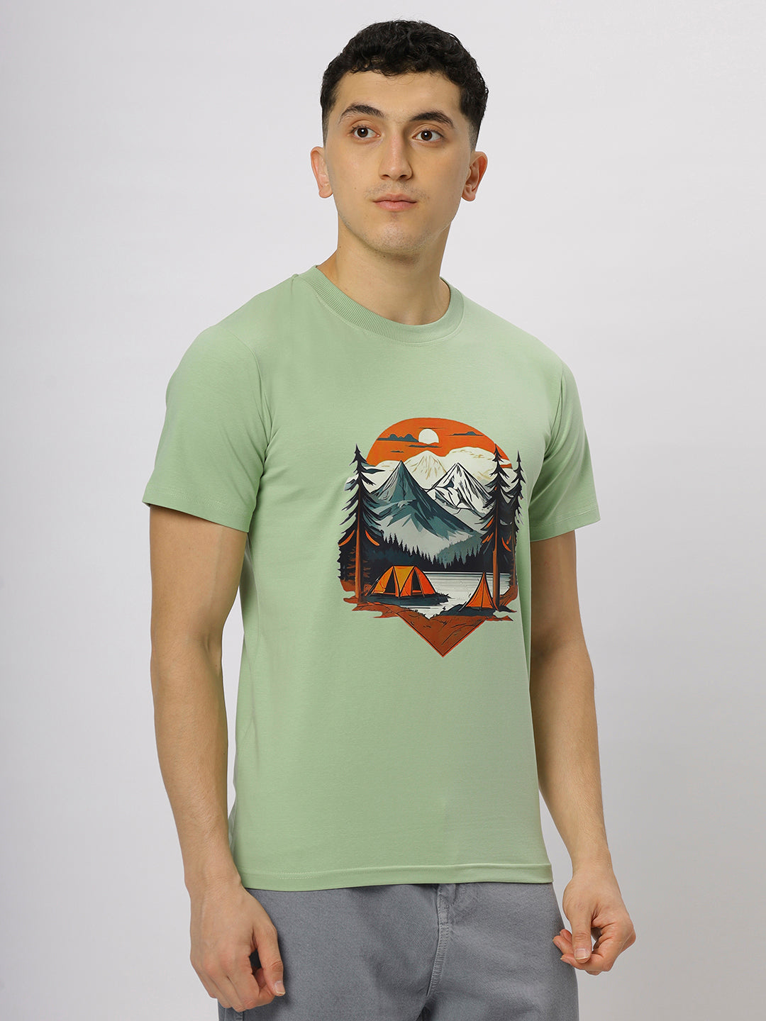 Pista Supima Printed T-Shirt