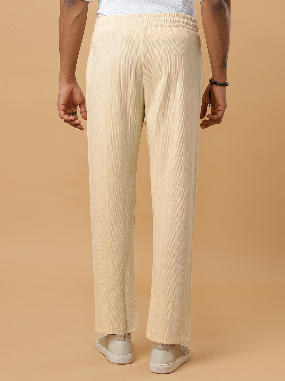 Form | Vertical Stripe Textured Track Pants | All-Season Wear