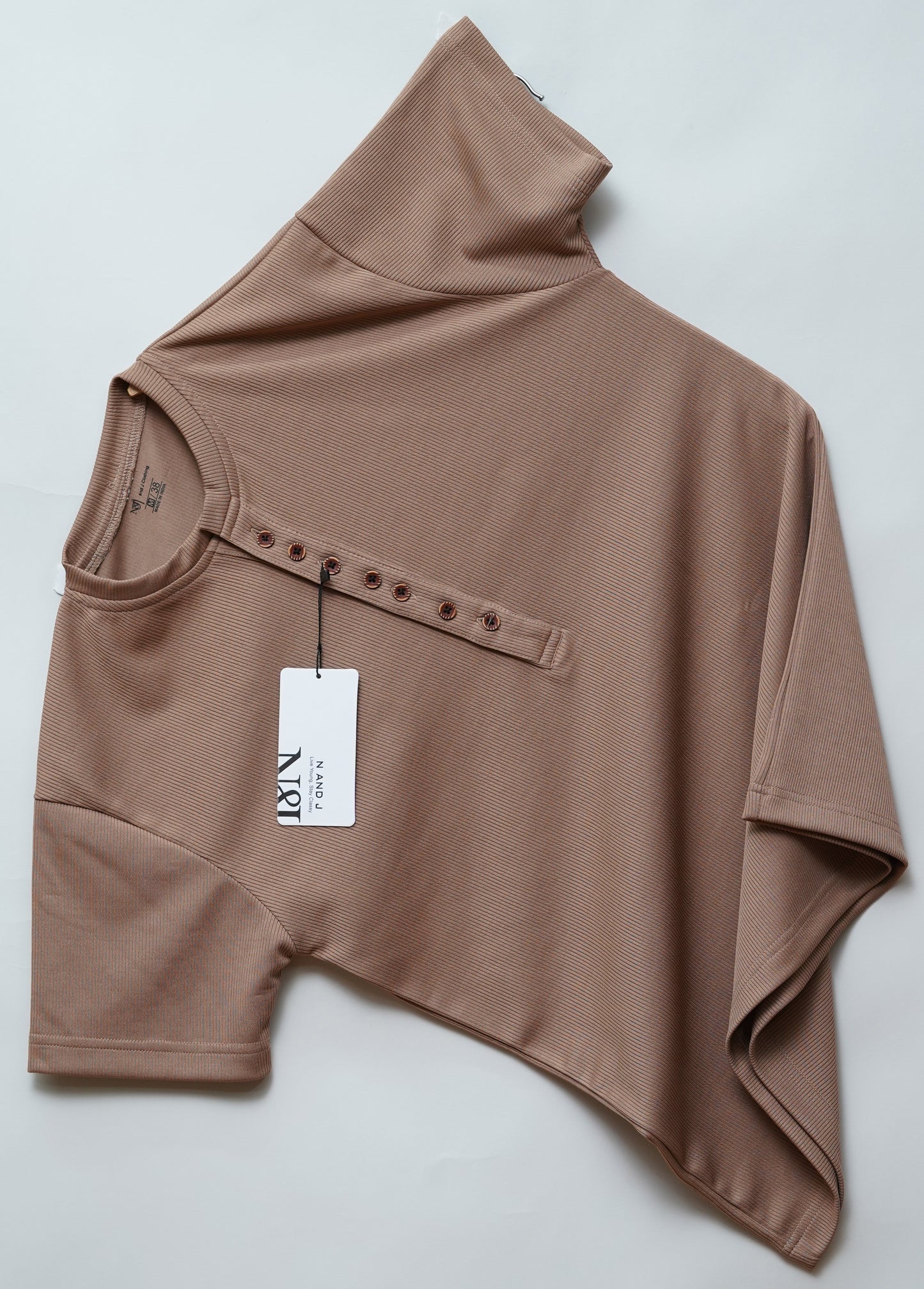 Chiku | Premium Henley Neck | Polo T-Shirt