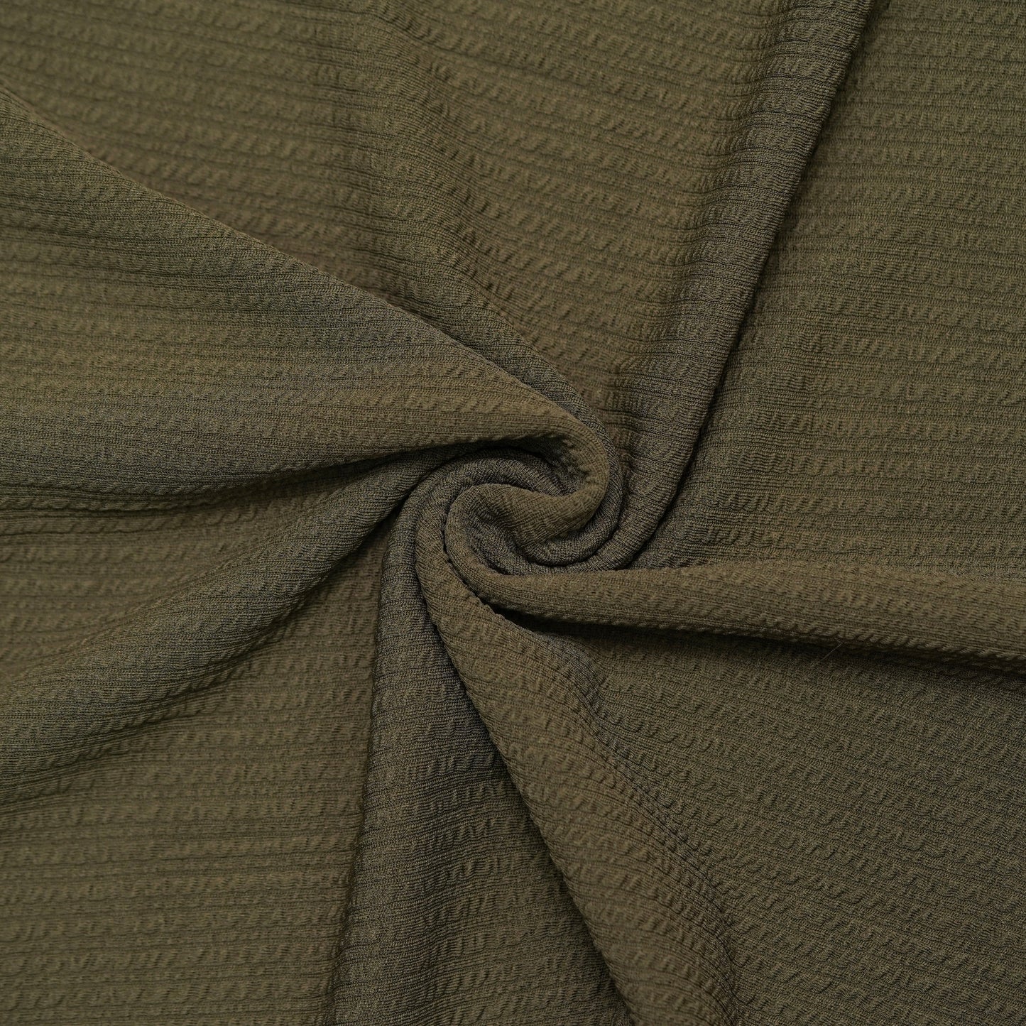 Choco | Pique Textured | Polo Zipper T-Shirt