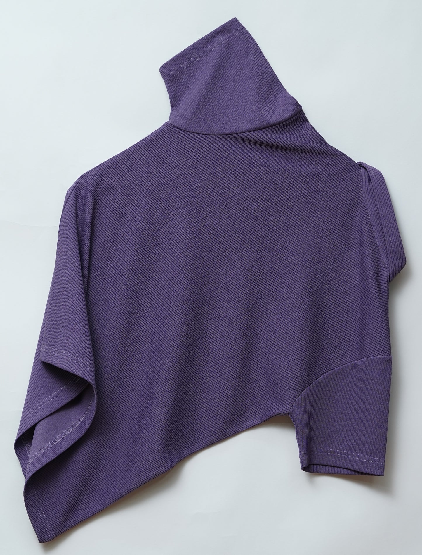 Dark Wine Zipper Polo T Shirt