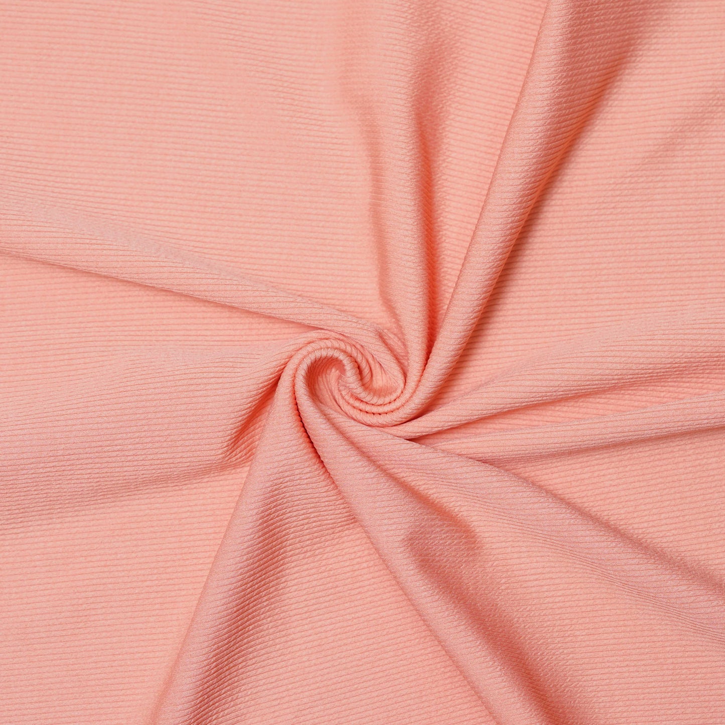 Peach Zipper Polo T Shirt