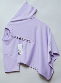 Lavender | Premium Henley Neck | Polo T-Shirt