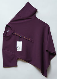 Wine | Premium Henley Neck | Polo T-Shirt