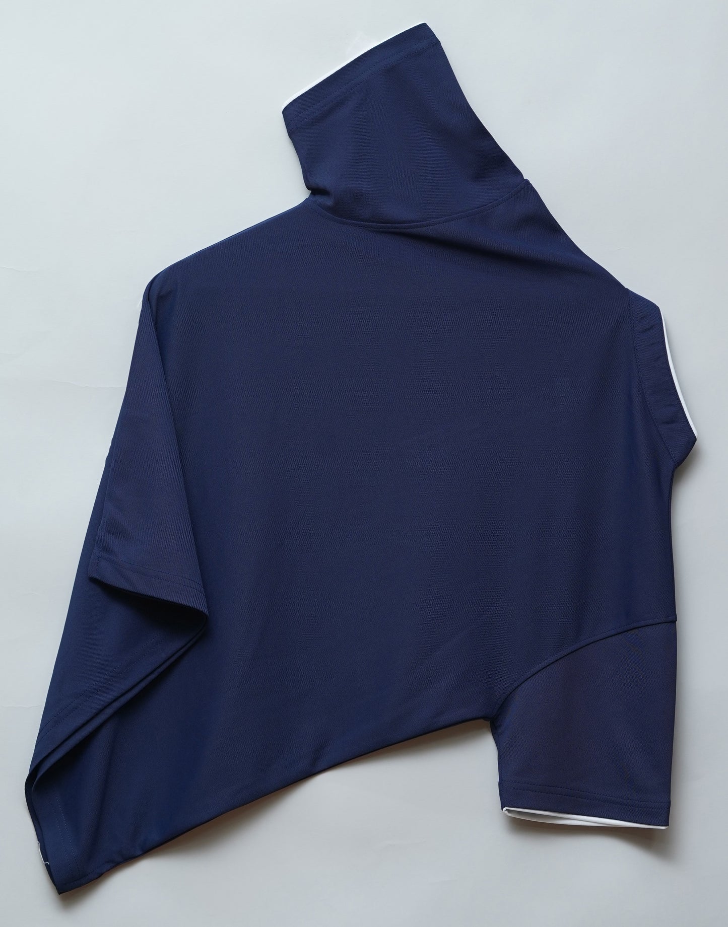 Navy Blue | Solid Henley Neck | Polo T-Shirt