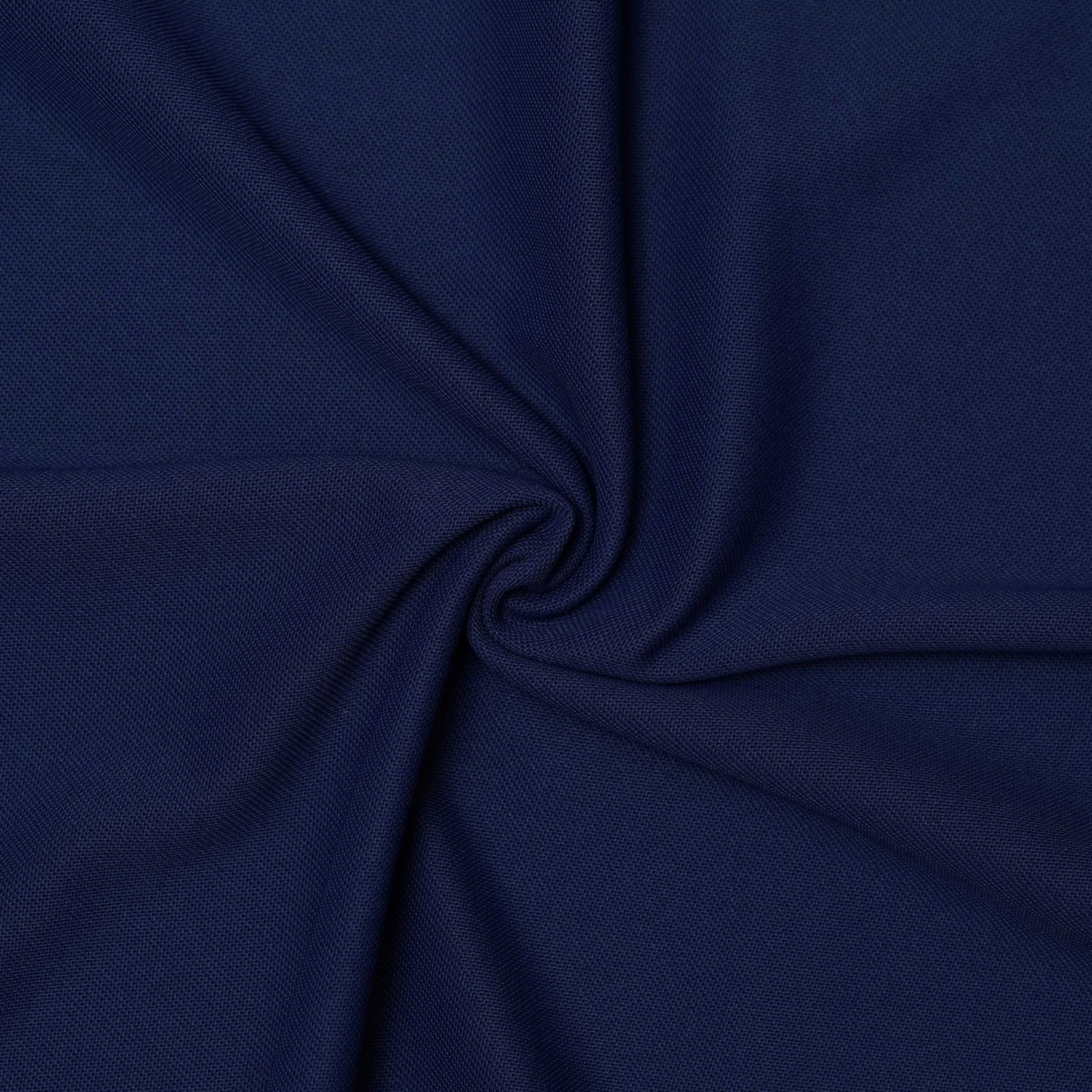 Navy Blue | Solid Henley Neck | Polo T-Shirt