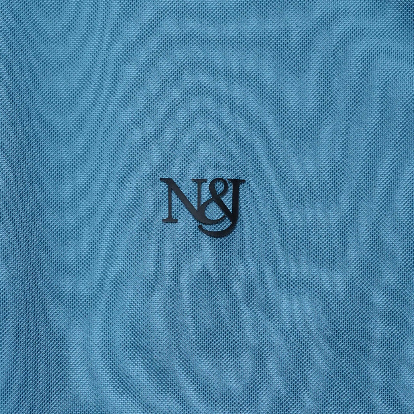 Dark Teal | Solid Henley Neck | Polo T-Shirt