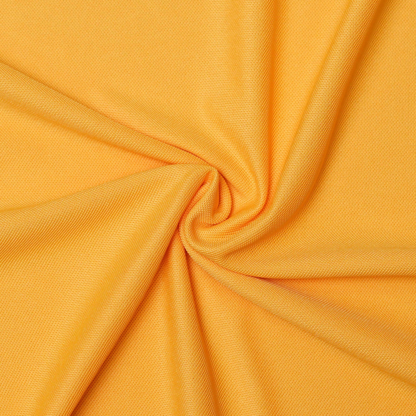 Yellow | Solid Henley Neck | Polo T-Shirt