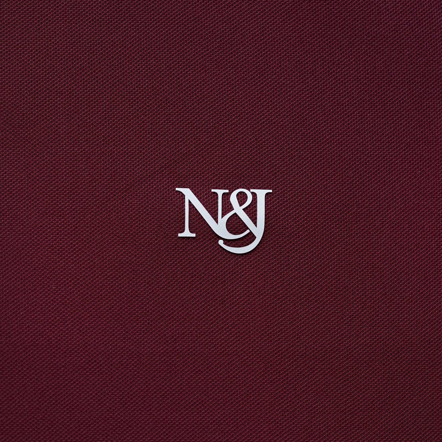 Maroon | Solid Henley Neck | Polo T-Shirt
