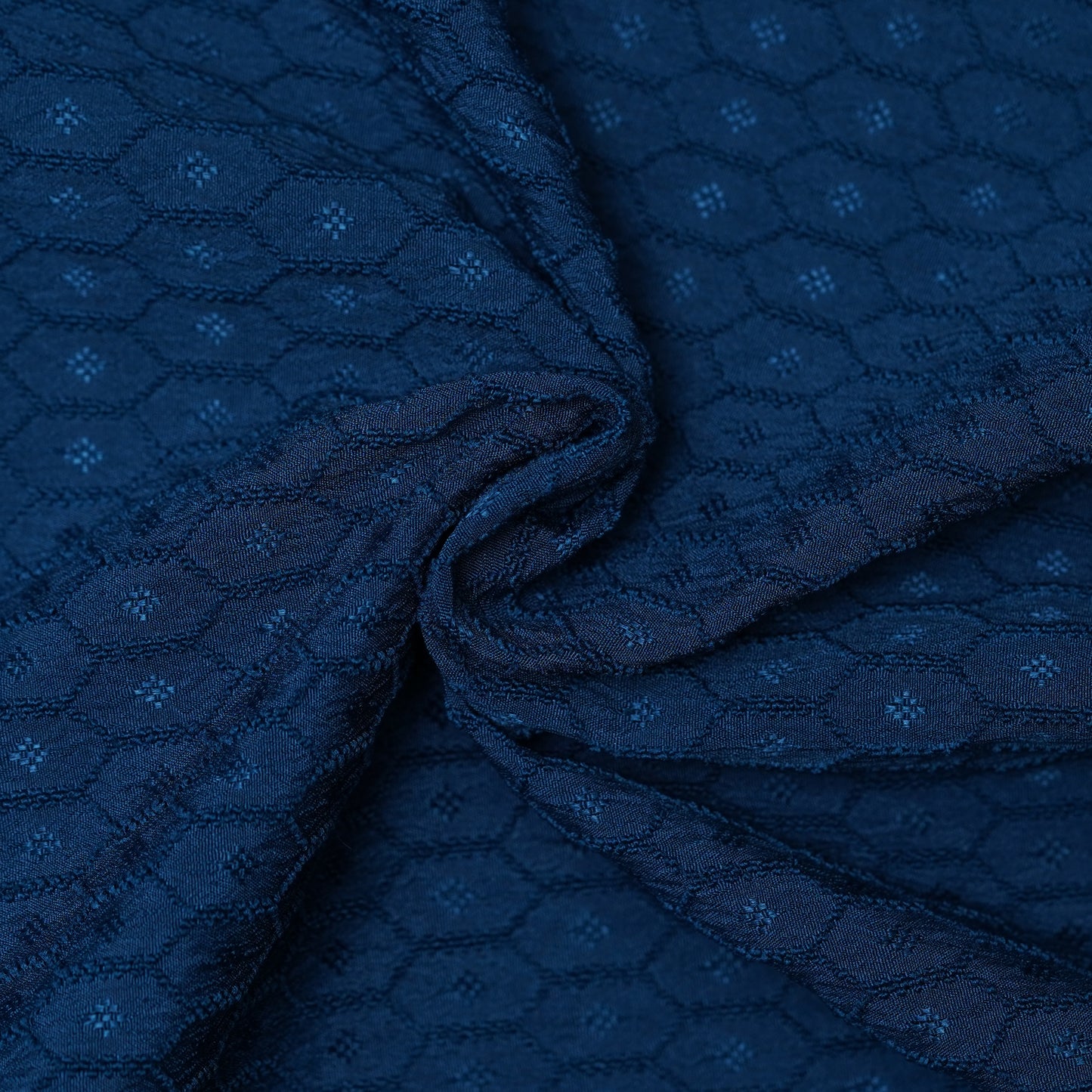 Peacock | Geometric Pattern | Mandarin Collar Shirt