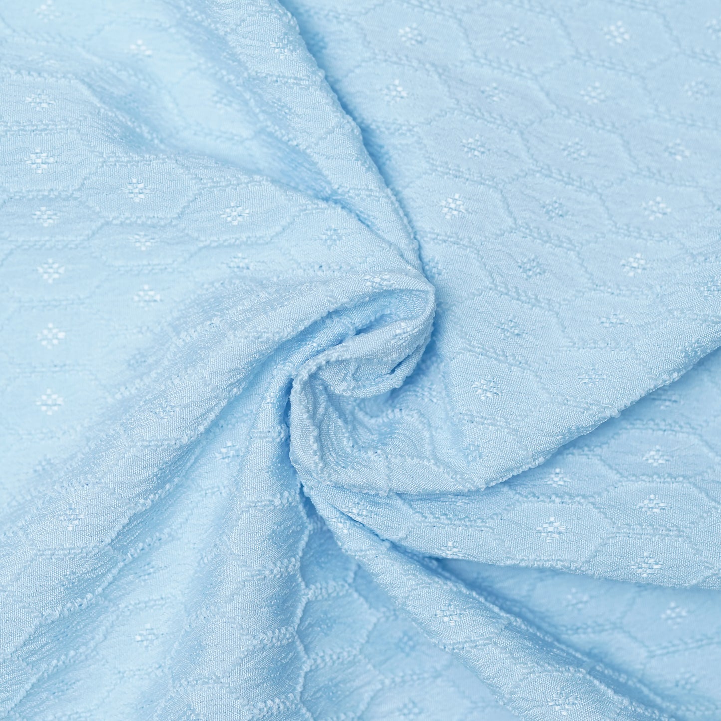 Sky | Geometric Pattern | Mandarin Collar Shirt