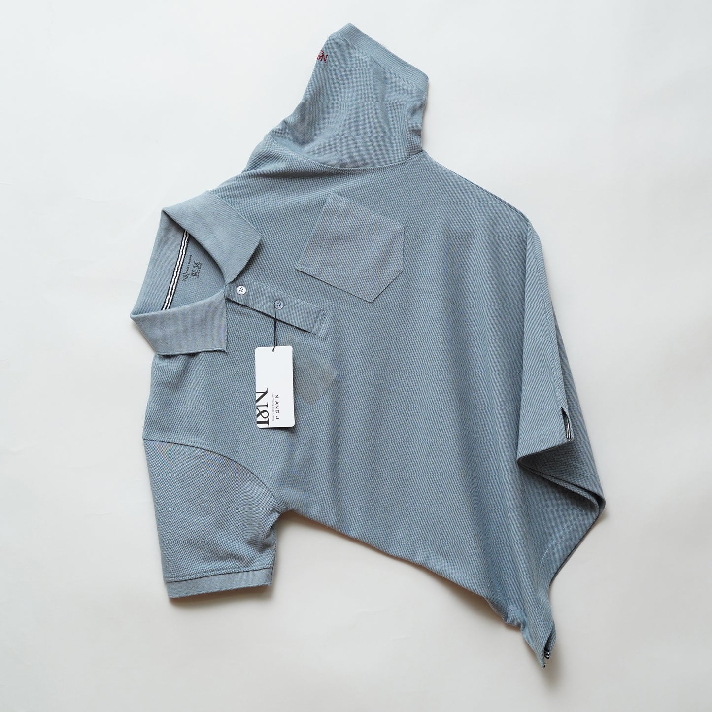 Steelgrey | Solid Polo T-Shirt | Regular Slim Fit Cotton