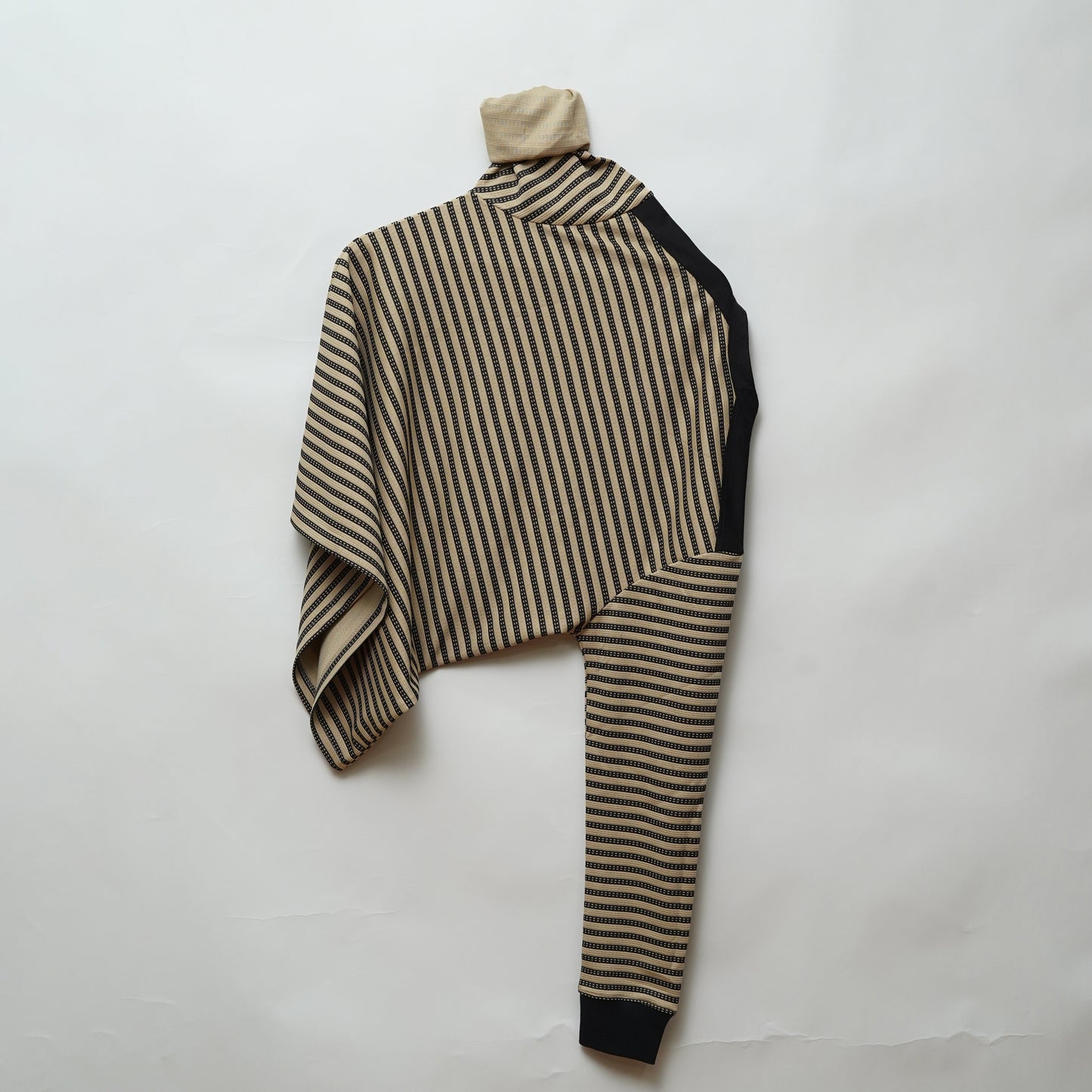 Chiku | Henley Neck Striped T-Shirt | Full Sleeve