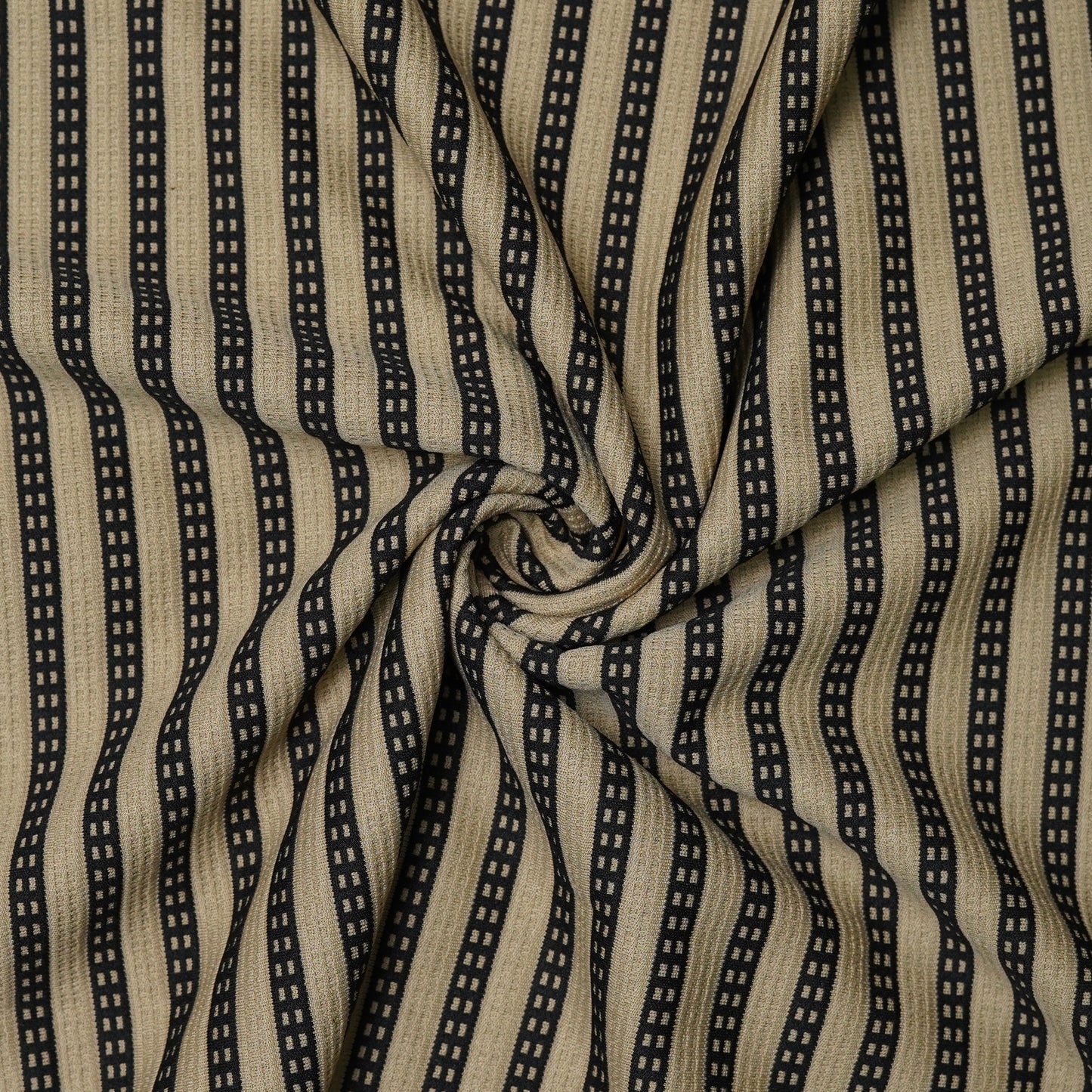 Chiku | Henley Neck Striped T-Shirt | Full Sleeve