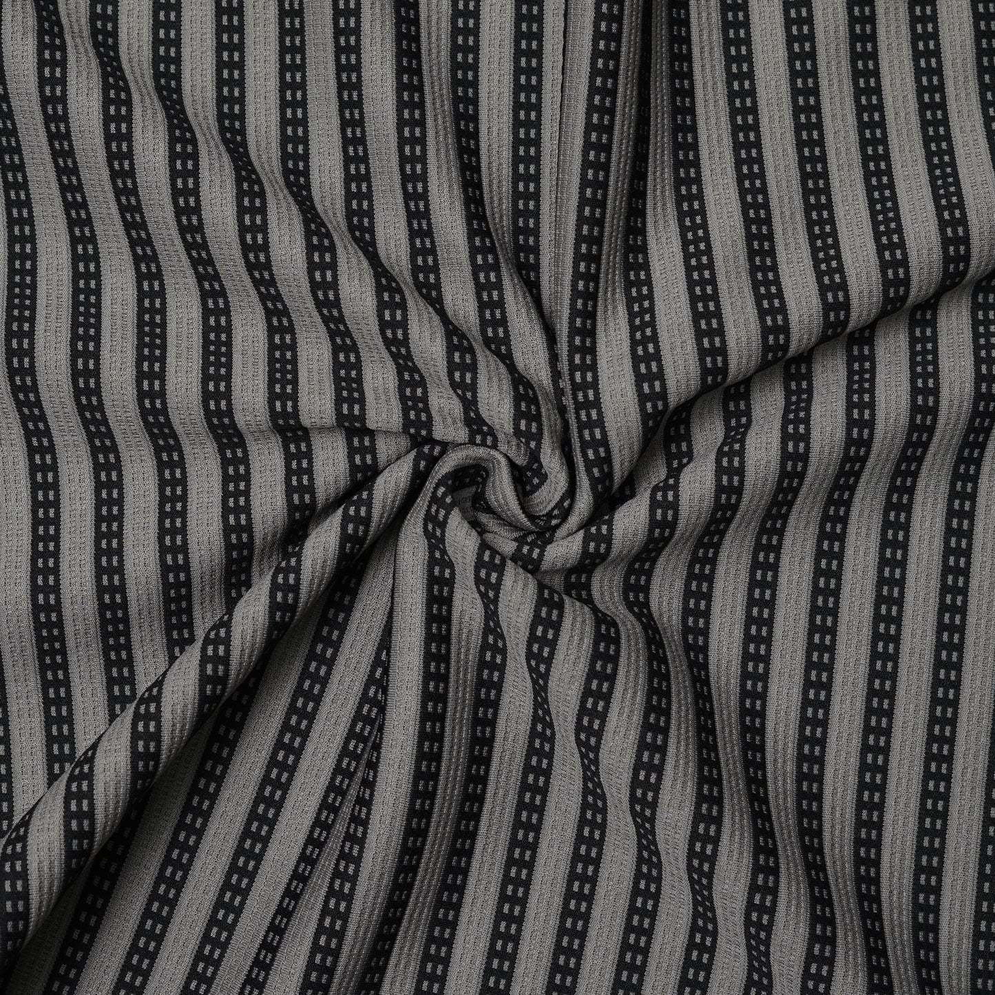 Pista | Henley Neck Striped T-Shirt | Full Sleeve