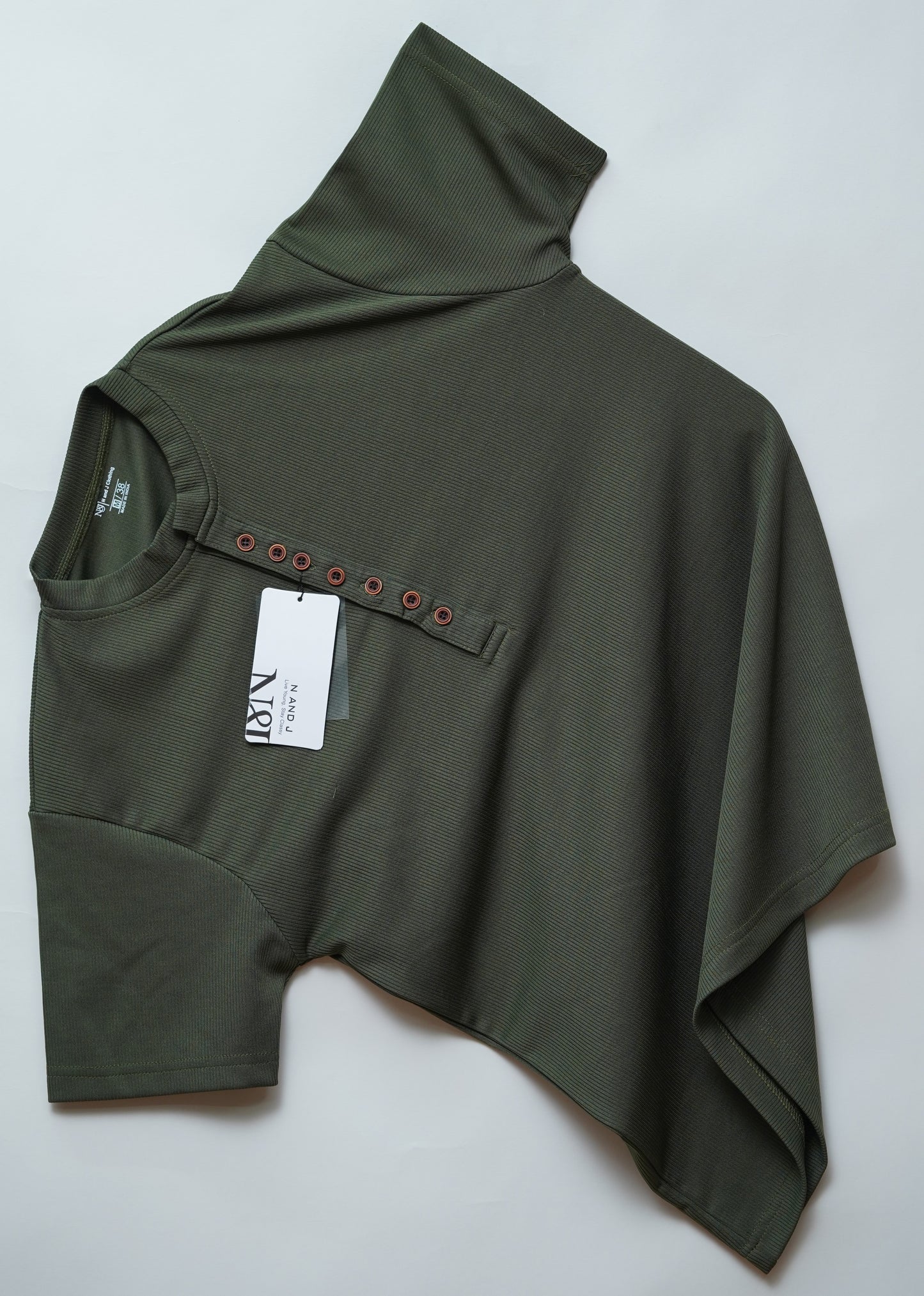 Green | Premium Henley Neck | Polo T-Shirt