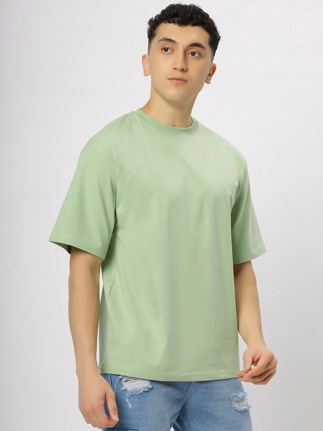 Pista Supima Oversize Round Neck T-shirt