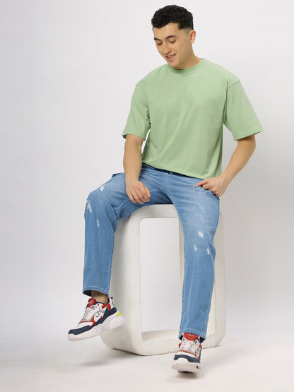 Pista Supima Oversize Round Neck T-shirt