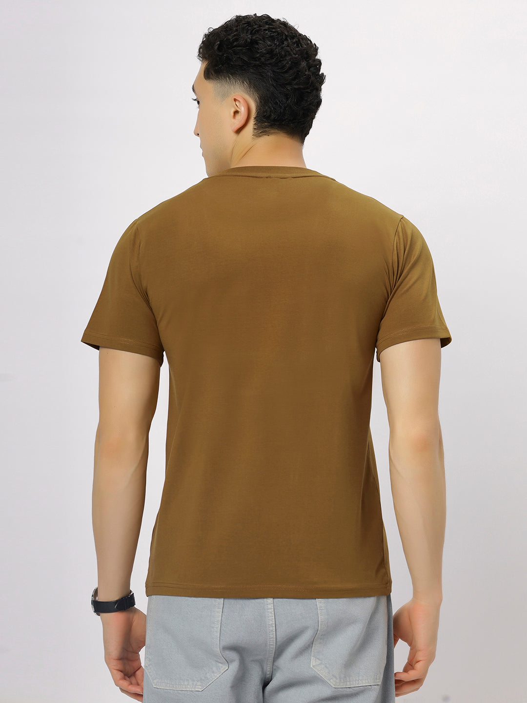 Copper Supima Round Neck T-Shirt