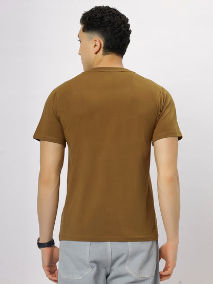 Copper Supima Round Neck T-Shirt