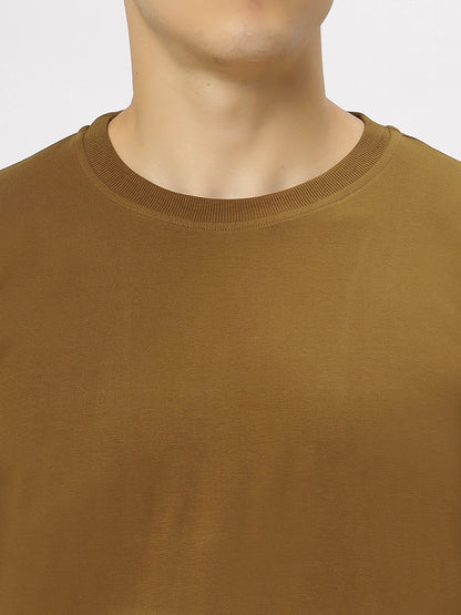 Copper Supima Round Neck T-Shirt