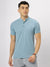 Teal Bricks Henley T-shirt