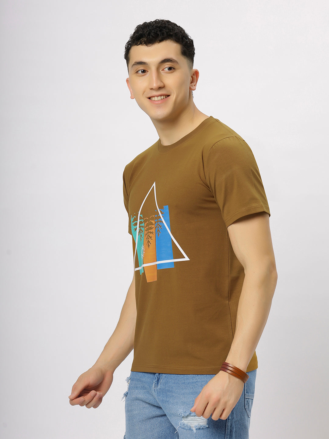 Copper Supima Printed T-Shirt