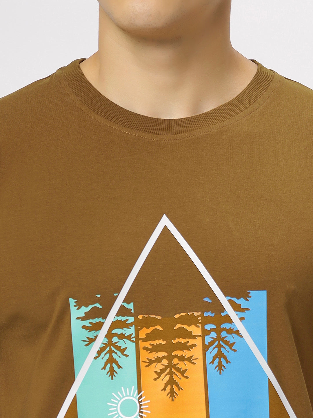 Copper Supima Printed T-Shirt