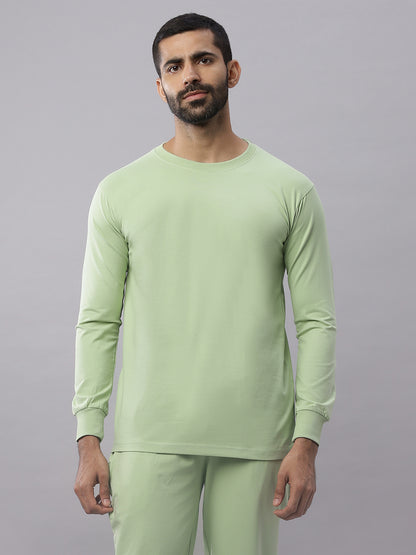 Pista Supima Full Sleeve Round Neck T-shirt