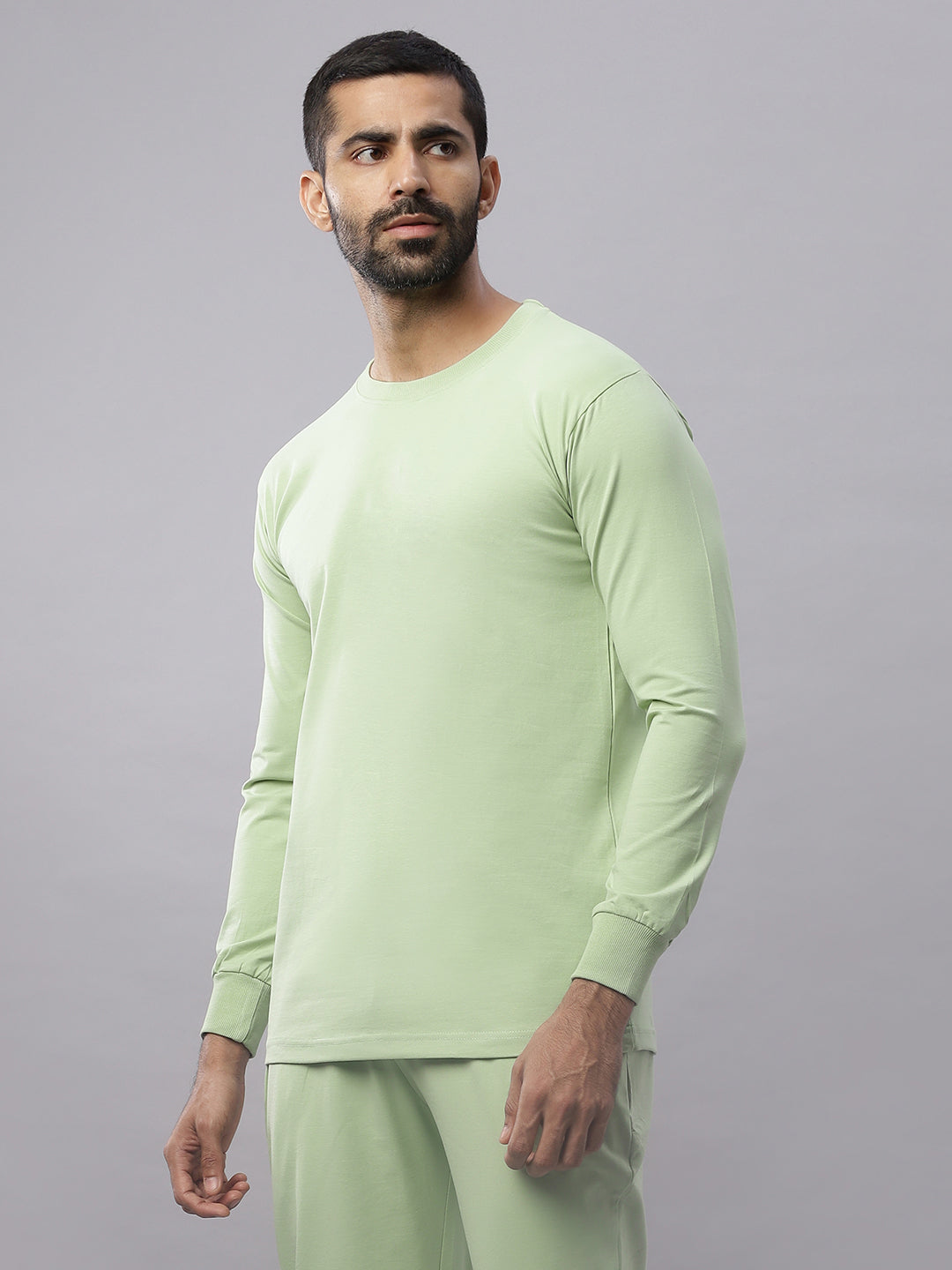Pista Supima Full Sleeve Round Neck T-shirt