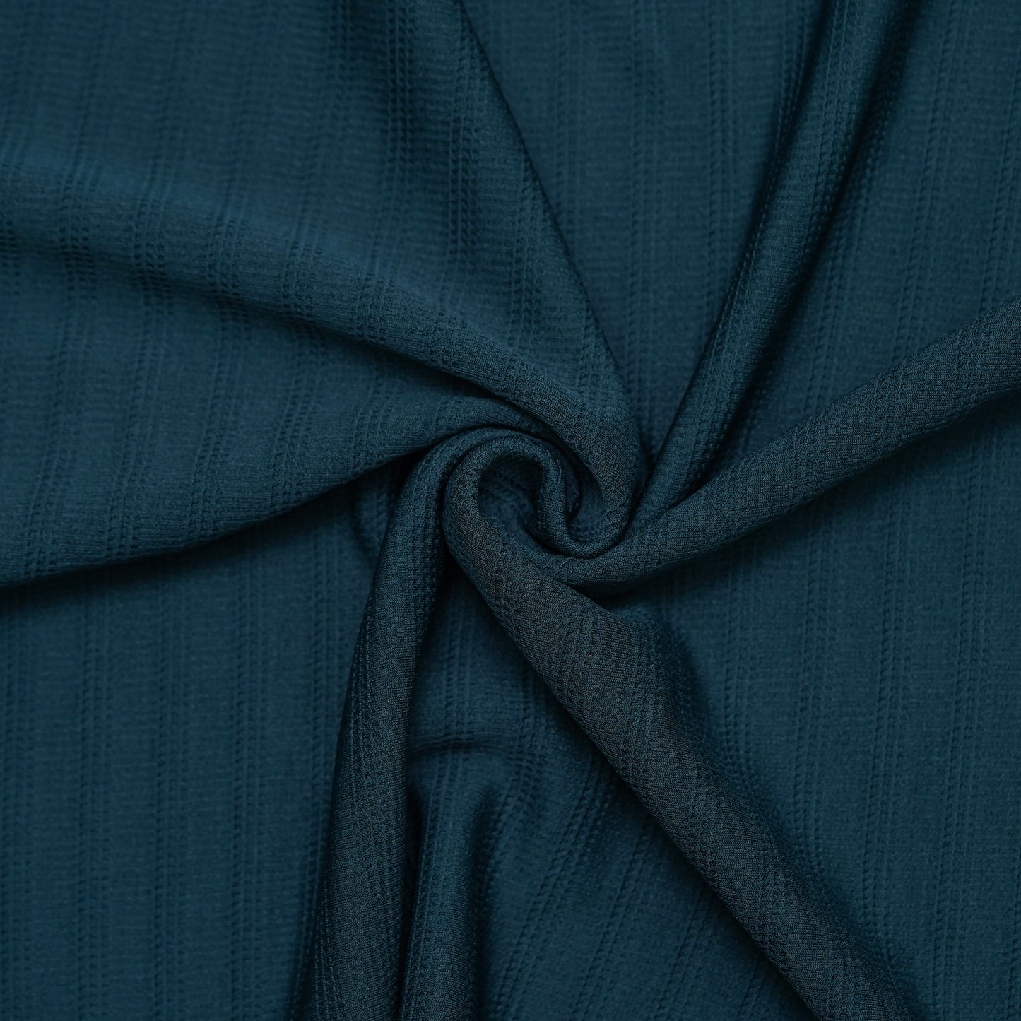 Bottle Green | Ottoman Rib Textured | Polo Zipper T-Shirt