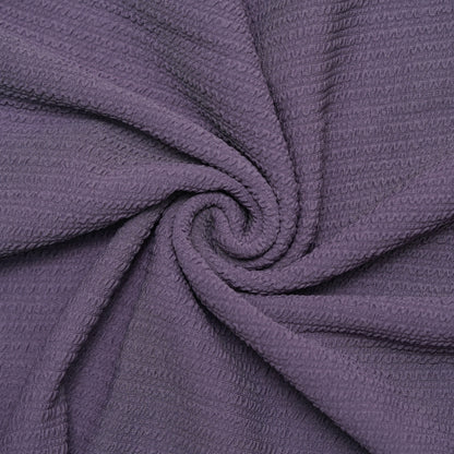 Dark Wine | Pique Textured | Polo Zipper T-Shirt