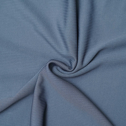 Dark Grey Zipper Polo T Shirt