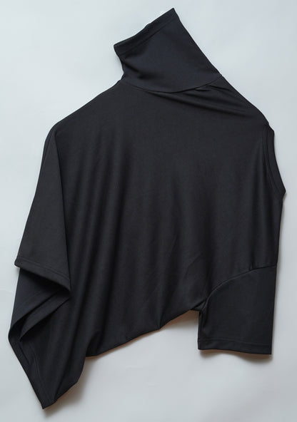 Black | Premium Henley Neck | Polo T-Shirt
