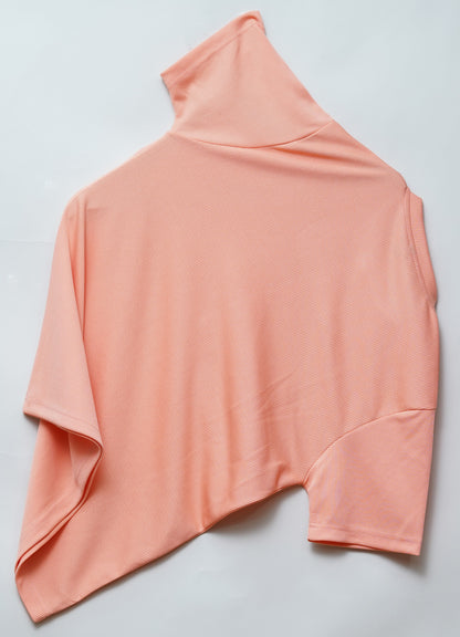 Peach | Premium Henley Neck | Polo T-Shirt