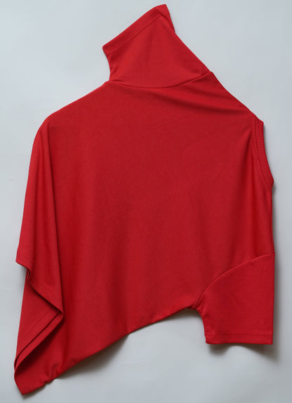 Red | Premium Henley Neck | Polo T-Shirt