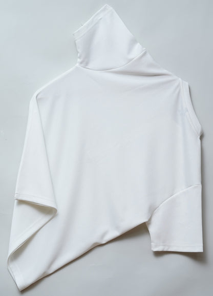 White | Premium Henley Neck | Polo T-Shirt