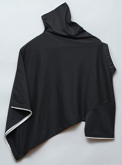 Black | Henley Neck T-Shirt | PocketCut