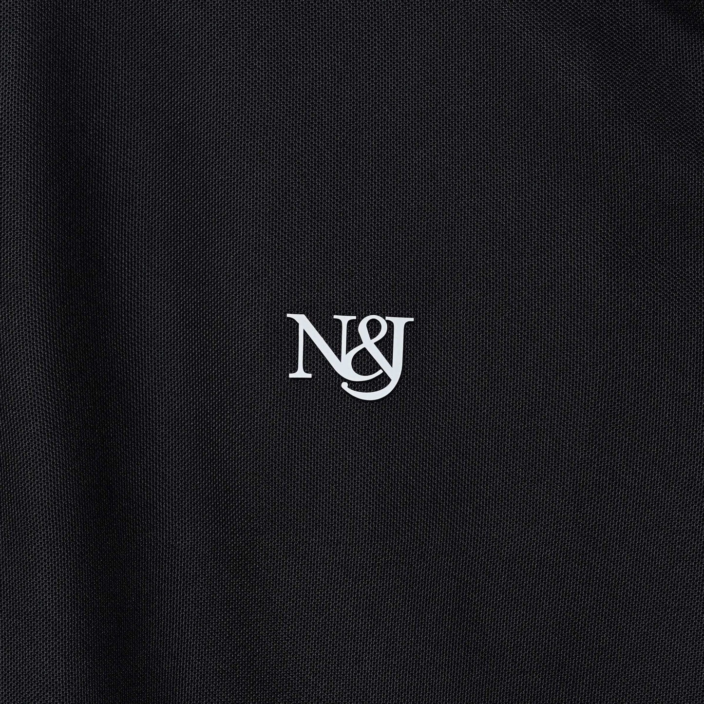Black | Solid Henley Neck | Polo T-Shirt
