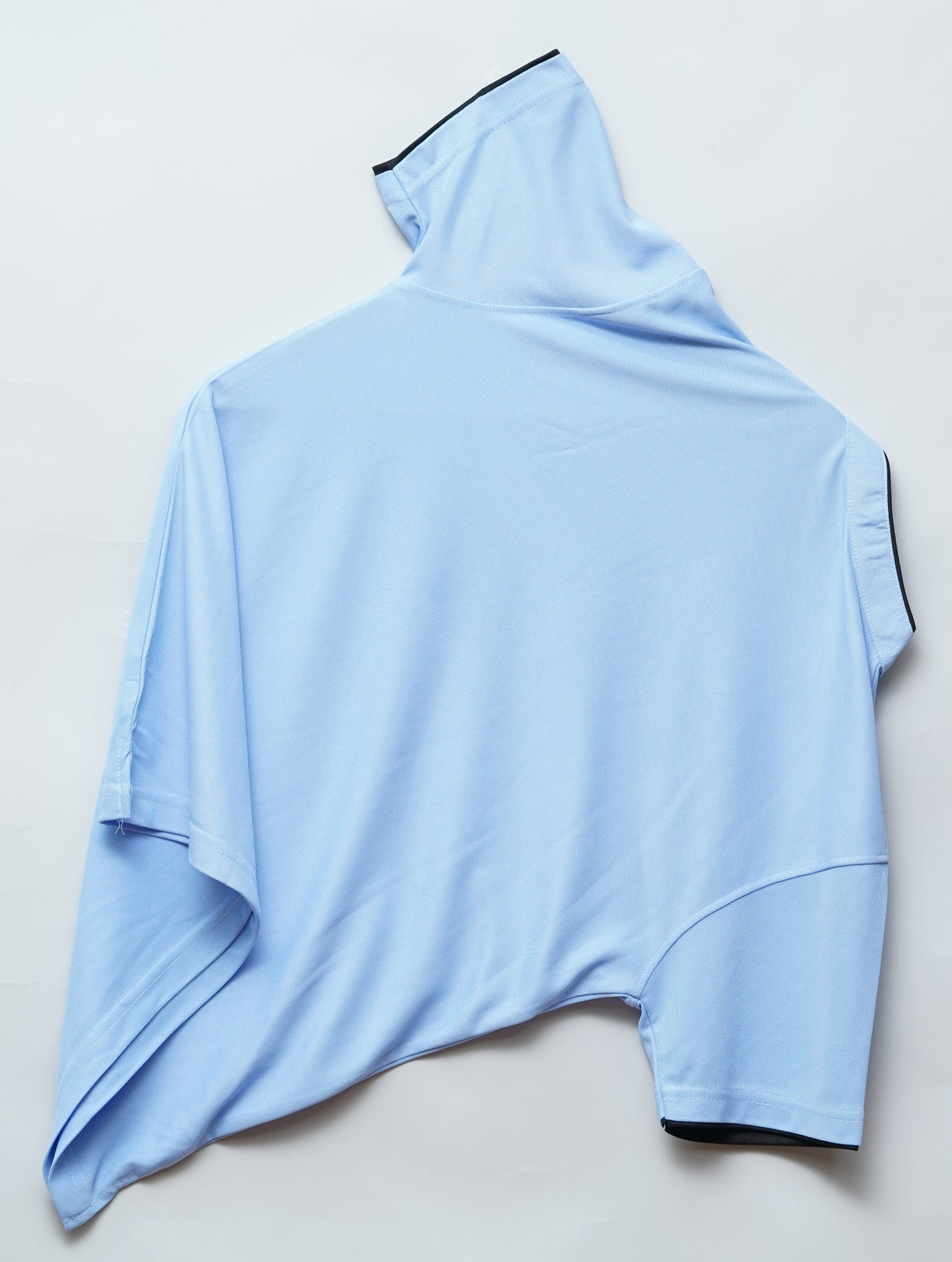 Sky | Solid Henley Neck | Polo T-Shirt