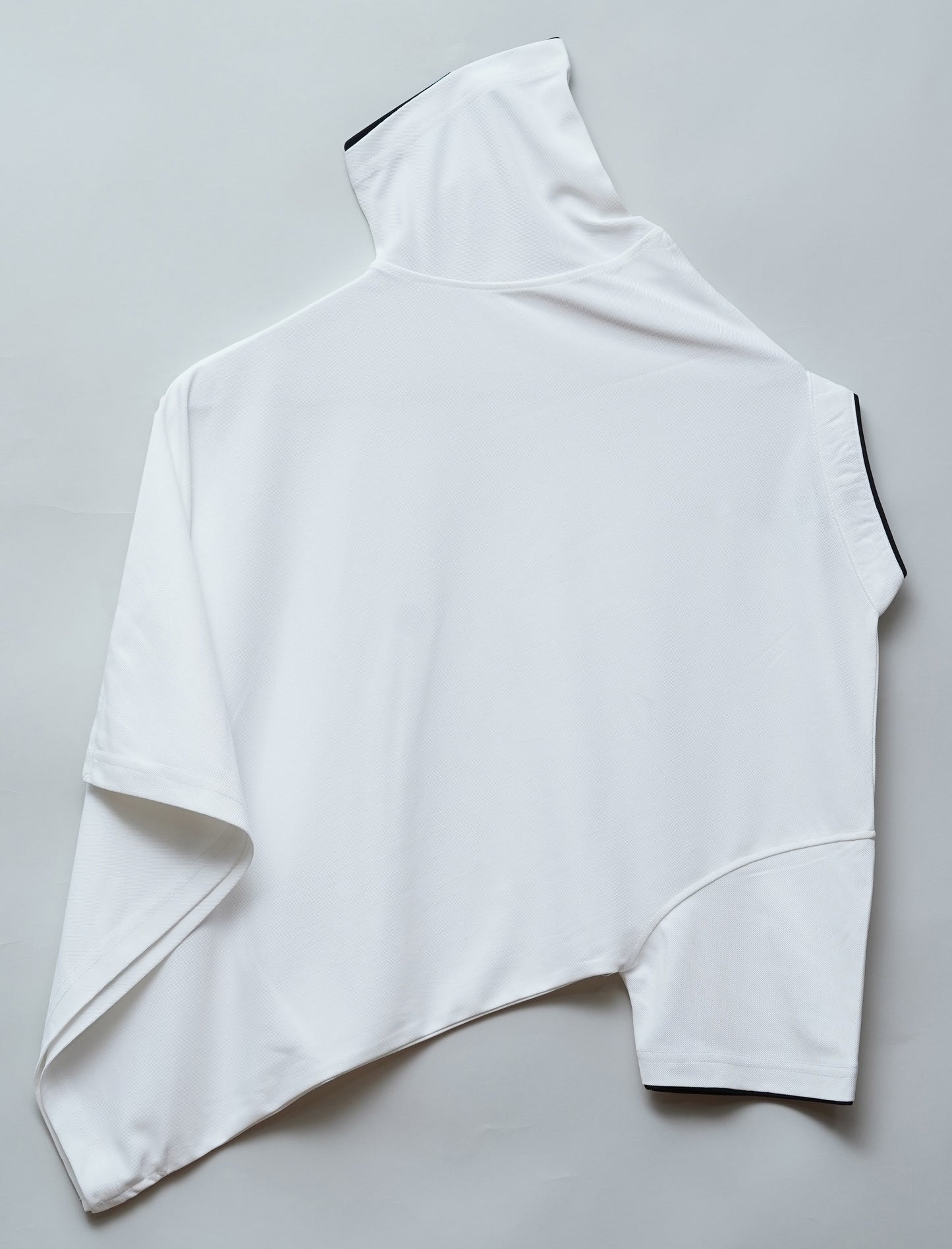 White | Solid Henley Neck | Polo T-Shirt