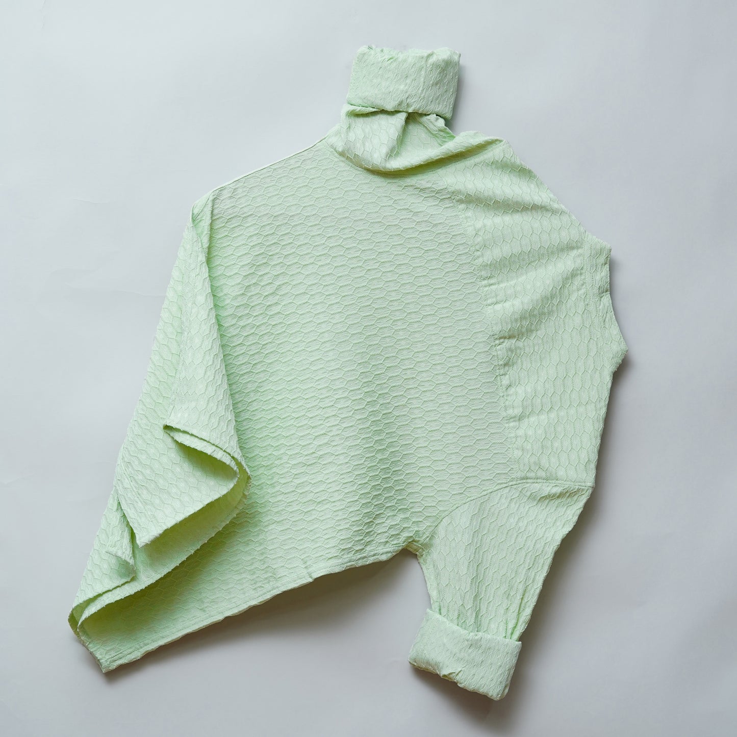 Pista | Geometric Pattern | Mandarin Collar Shirt