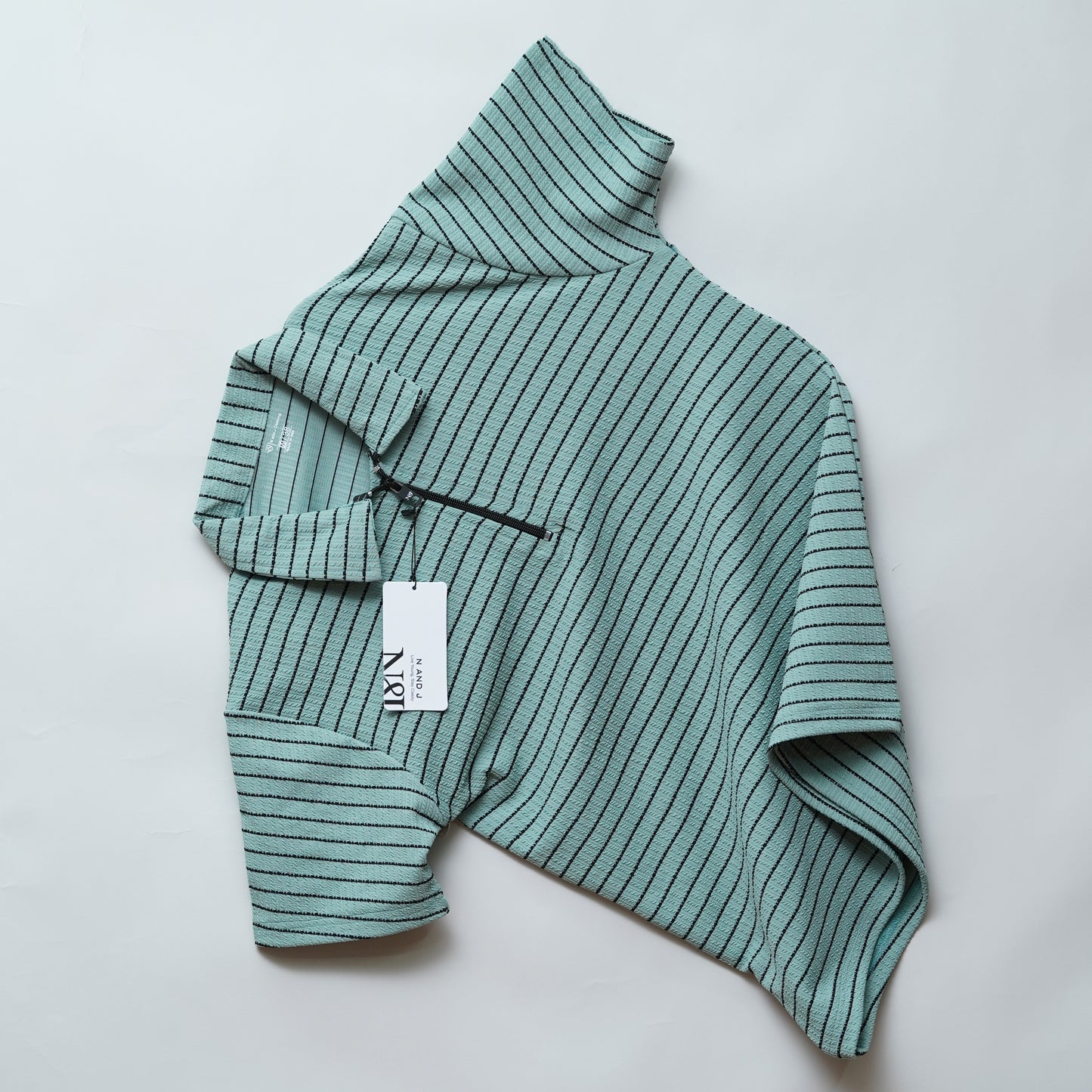Pista | Premium Camelet Checks | Polo Zipper T-Shirt
