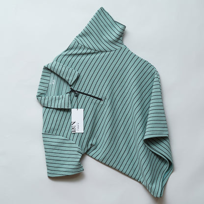 Pista | Premium Camelet Checks | Polo Zipper T-Shirt