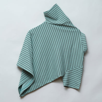 Pista | Premium Camelet Checks | Polo Zipper T-Shirt