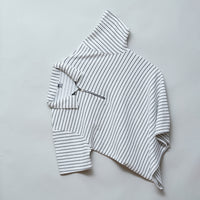 White | Premium Camelet Checks | Polo Zipper T-Shirt