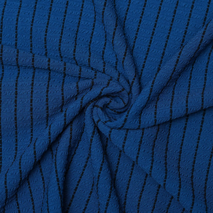 Blue | Premium Camelet Checks | Polo Zipper T-Shirt