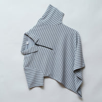 Lightgrey | Premium Camelet Checks | Polo Zipper T-Shirt